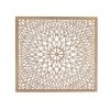 Grayson Lane 48-in H x 48-in W Brown/Tan Wood Traditional Ornamental Wall Accent
