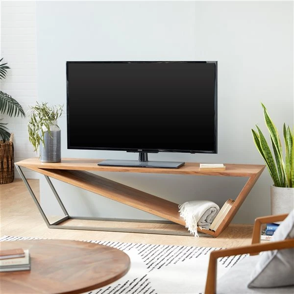 Grayson Lane Industrial Mahogany Brown/Coal Black Accent Bench 2 Grayson Lane Industrial Mahogany Brown/Coal Black Accent Bench - Image 2