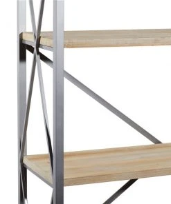 Grayson Lane 17-in D x 48-in W x 72-in H 5-Tier Decorative Wood Shelves -GRAYSON LANE shop 330901700 AlternateImage3 l