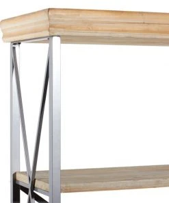 Grayson Lane 17-in D x 48-in W x 72-in H 5-Tier Decorative Wood Shelves -GRAYSON LANE shop 330901700 AlternateImage4 l