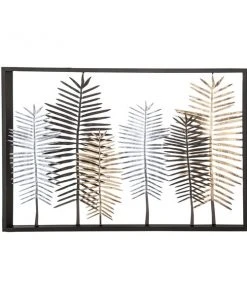 Grayson Lane 30-in H x 45-in W Black Metal Modern/Contemporary Floral and Botanical Wall Accent 8 Grayson Lane 30-in H x 45-in W Black Metal Modern/Contemporary Floral and Botanical Wall Accent -GRAYSON LANE shop 330901705 AlternateImage7 l