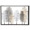 Grayson Lane 30-in H x 45-in W Black Metal Modern/Contemporary Floral and Botanical Wall Accent