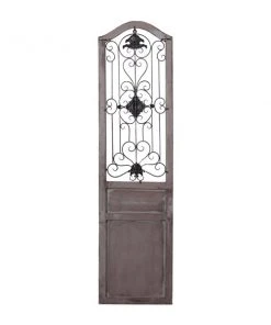 Grayson Lane 72-in H x 19-in W Brown Wood and Metal Transitional Ornamental Wall Accent -GRAYSON LANE shop 330901706 AlternateImage8 l