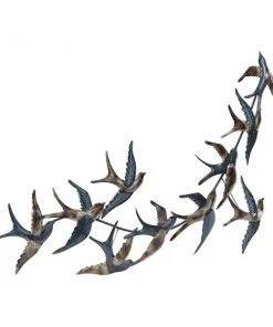 Grayson Lane 27-in H x 52-in W Black Metal Coastal Animals Wall Accent -GRAYSON LANE shop 330901707 AlternateImage7 l