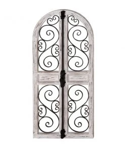 Grayson Lane 52-in H x 24-in W Grey Wood Vintage Ornamental Wall Accent 9 Grayson Lane 52-in H x 24-in W Grey Wood Vintage Ornamental Wall Accent -GRAYSON LANE shop 330901710 AlternateImage7 l