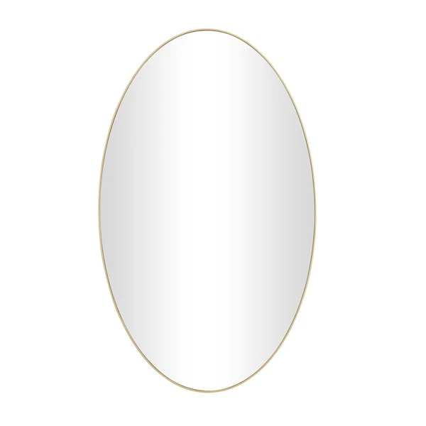 330901715_MainImage_001_l.jpg Grayson Lane 40-in L X 24-in W Contemporary Oval Gold Framed Wall Mirror -GRAYSON LANE shop 330901715 MainImage 001 l