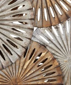 Grayson Lane 28-in H x 1-in W Beige Metal Contemporary Abstract Wall Accent -GRAYSON LANE shop 330901716 AlternateImage5 l