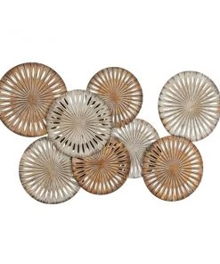 Grayson Lane 28-in H x 1-in W Beige Metal Contemporary Abstract Wall Accent -GRAYSON LANE shop 330901716 AlternateImage7 l