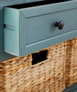 Grayson Lane Rustic Blue Storage Bench -GRAYSON LANE shop 330901721 AlternateImage3 l