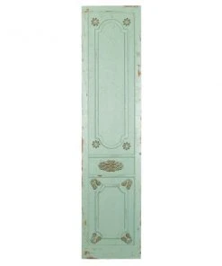 Grayson Lane 78-in H x 18-in W Green Metal Farmhouse/Rustic Floral and Botanical Wall Accent
