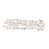 Grayson Lane 16-in H x 60-in W Gold Metal Modern/Contemporary Floral and Botanical Wall Accent