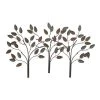 Grayson Lane 27-in H x 48-in W Brown Metal Nature Wall Accent