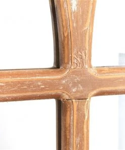 Grayson Lane 35.30-in L X 25.70-in W Vintage Arch Brown Framed Wall Mirror -GRAYSON LANE shop 330901728 AlternateImage3 l