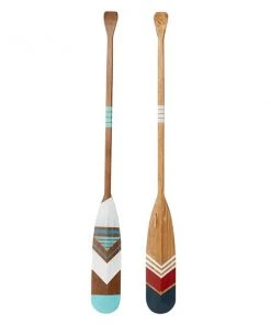 Grayson Lane 54.5-in H x 5.6-in W Brown Wood Coastal Wall Accent - 2-Pack