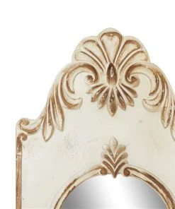 Grayson Lane 72-in L X 16-in W Vintage Irregular White Framed Wall Mirror -GRAYSON LANE shop 330901736 AlternateImage3 l