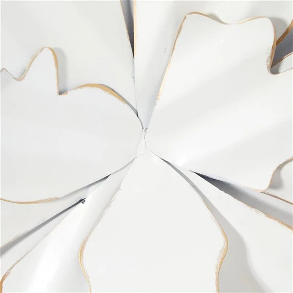 330901737_AlternateImage5_l.jpg Grayson Lane 19-in H x 19-in W White Metal Modern/Contemporary Ornamental Wall Accent - 3-Pack -GRAYSON LANE shop 330901737 AlternateImage5 l