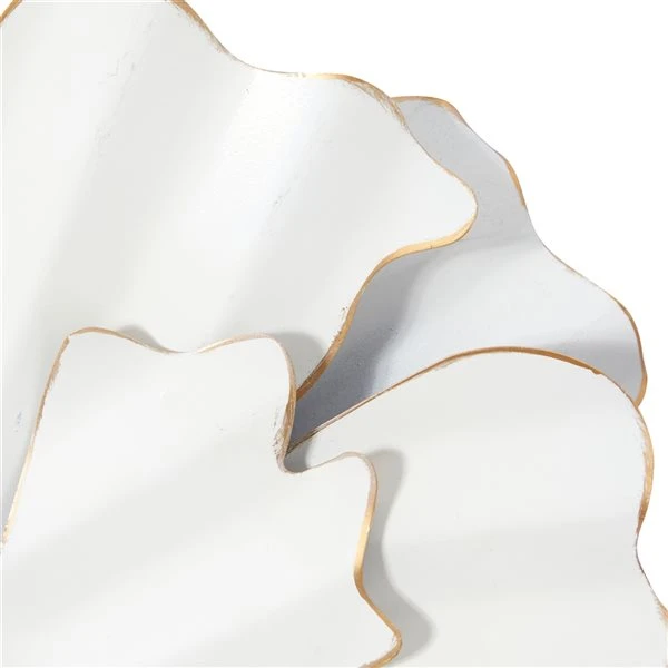 330901737_AlternateImage6_l.jpg Grayson Lane 19-in H x 19-in W White Metal Modern/Contemporary Ornamental Wall Accent - 3-Pack -GRAYSON LANE shop 330901737 AlternateImage6 l
