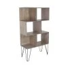 Grayson Lane 12-in D x 26-in W x 47-in H 3-Tier Decorative Wood Shelves