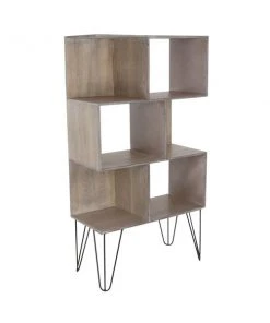 Grayson Lane 12-in D x 26-in W x 47-in H 3-Tier Decorative Wood Shelves