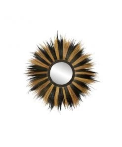Grayson Lane 44.5-in L X 44.5-in W Bohemian Round Black Framed Wall Mirror -GRAYSON LANE shop 330901757 AlternateImage5 l