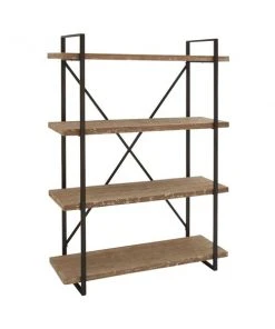 Grayson Lane 14-in D x 47-in W x 67-in H 4-Tier Decorative Wood Shelves -GRAYSON LANE shop 330901759 AlternateImage5 l
