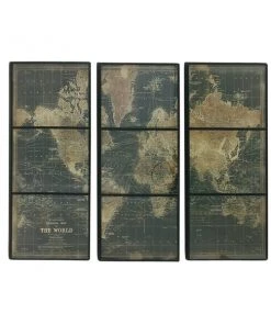 Grayson Lane 44-in H x 18-in W Brown MDF Transitional Architecture Wall Accent - 3-Pack