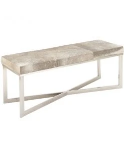 Grayson Lane Industrial Beige Grey/White Accent Bench -GRAYSON LANE shop 330901771 AlternateImage5 l