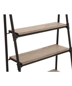 Grayson Lane 14-in D x 25-in W x 56-in H 4-Tier Leaning Wood Shelves -GRAYSON LANE shop 330901772 AlternateImage3 l