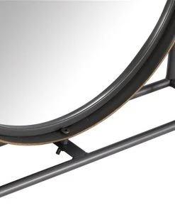 Grayson Lane 17.75-in L X 52.38-in W Modern Rectangle Black Framed Wall Mirror -GRAYSON LANE shop 330901778 AlternateImage4 l