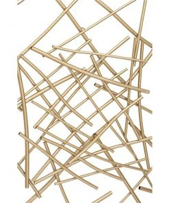 Grayson Lane 48-in H x 48-in W Gold Metal Modern/Contemporary Abstract Wall Accent -GRAYSON LANE shop 330901780 AlternateImage5 l