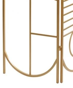Grayson Lane 3-Panel Gold Metal Folding Contemporary/Modern Style Room Divider -GRAYSON LANE shop 330901786 AlternateImage3 l