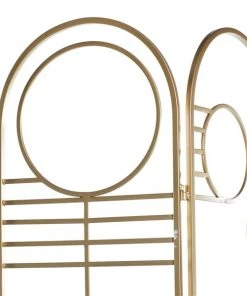 Grayson Lane 3-Panel Gold Metal Folding Contemporary/Modern Style Room Divider -GRAYSON LANE shop 330901786 AlternateImage4 l