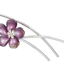 Grayson Lane 13-in H x 50-in W Purple Metal Glam Floral and Botanical Wall Accent 8 Grayson Lane 13-in H x 50-in W Purple Metal Glam Floral and Botanical Wall Accent -GRAYSON LANE shop 330901787 AlternateImage6 l