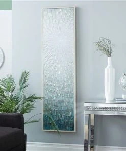 Grayson Lane Brown Wood Framed 20-in H x 71-in W Abstract Grey Canvas Painting 2 Grayson Lane Brown Wood Framed 20-in H x 71-in W Abstract Grey Canvas Painting -GRAYSON LANE shop 330901788 AlternateImage2 l