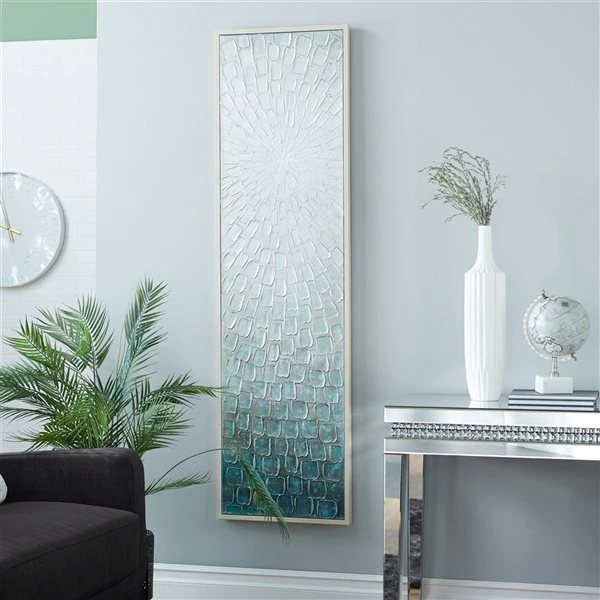 330901788_AlternateImage2_l.jpg Grayson Lane Brown Wood Framed 20-in H x 71-in W Abstract Grey Canvas Painting -GRAYSON LANE shop 330901788 AlternateImage2 l