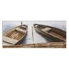 Grayson Lane Frameless 32-in H x 71-in W Coastal Canvas Painting