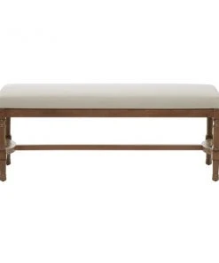 Grayson Lane Industrial White/Natural Brown Accent Bench 9 Grayson Lane Industrial White/Natural Brown Accent Bench -GRAYSON LANE shop 330901790 AlternateImage7 l