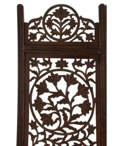 Grayson Lane 4-Panel Brown Mango Wood Folding Traditional Style Room Divider 6 Grayson Lane 4-Panel Brown Mango Wood Folding Traditional Style Room Divider -GRAYSON LANE shop 330901791 AlternateImage3 l