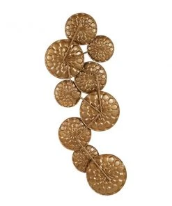 Grayson Lane 50-in H x 19.25-in W Gold Metal Eclectic Abstract Wall Accent -GRAYSON LANE shop 330901792 AlternateImage8 l