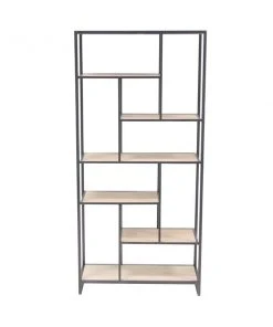 Grayson Lane 12-in D x 30-in W x 64-in H 7-Tier Decorative Wood Shelves