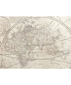 Grayson Lane Brown Wood Framed 31-in H x 48-in W Maps Wood Print -GRAYSON LANE shop 330901794 AlternateImage5 l