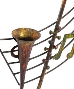 Grayson Lane 22-in H x 39-in W Brown Metal Transitional Entertainment Wall Accent -GRAYSON LANE shop 330901797 AlternateImage5 l