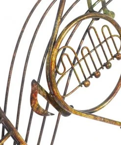 Grayson Lane 22-in H x 39-in W Brown Metal Transitional Entertainment Wall Accent -GRAYSON LANE shop 330901797 AlternateImage6 l