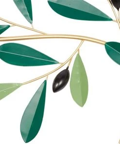 Grayson Lane 15.75-in H x 45.63-in W Green Metal Farmhouse/Rustic Floral and Botanical Wall Accent -GRAYSON LANE shop 330901800 AlternateImage5 l