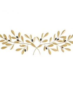 Grayson Lane 15.75-in H x 45.63-in W Green Metal Farmhouse/Rustic Floral and Botanical Wall Accent -GRAYSON LANE shop 330901800 AlternateImage7 l