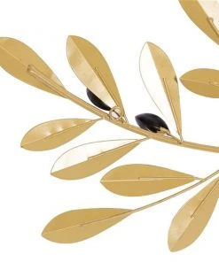 Grayson Lane 15.75-in H x 45.63-in W Green Metal Farmhouse/Rustic Floral and Botanical Wall Accent -GRAYSON LANE shop 330901800 AlternateImage8 l