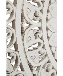 Grayson Lane 47-in H x 47-in W White Metal Vintage Floral and Botanical Wall Accent 8 Grayson Lane 47-in H x 47-in W White Metal Vintage Floral and Botanical Wall Accent -GRAYSON LANE shop 330901808 AlternateImage6 l