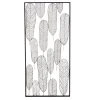 Grayson Lane 22-in H x 46-in W Black Metal Modern Floral and Botanical Wall Accent