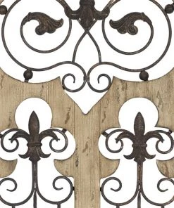 Grayson Lane 50-in H x 24-in W Brown Metal and MDF Ornamental Wall Accent -GRAYSON LANE shop 330901813 AlternateImage5 l