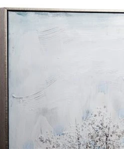 Grayson Lane Silver Wood Framed 31.5-in H x 47-in W Contemporary Canvas Painting -GRAYSON LANE shop 330901814 AlternateImage3 l